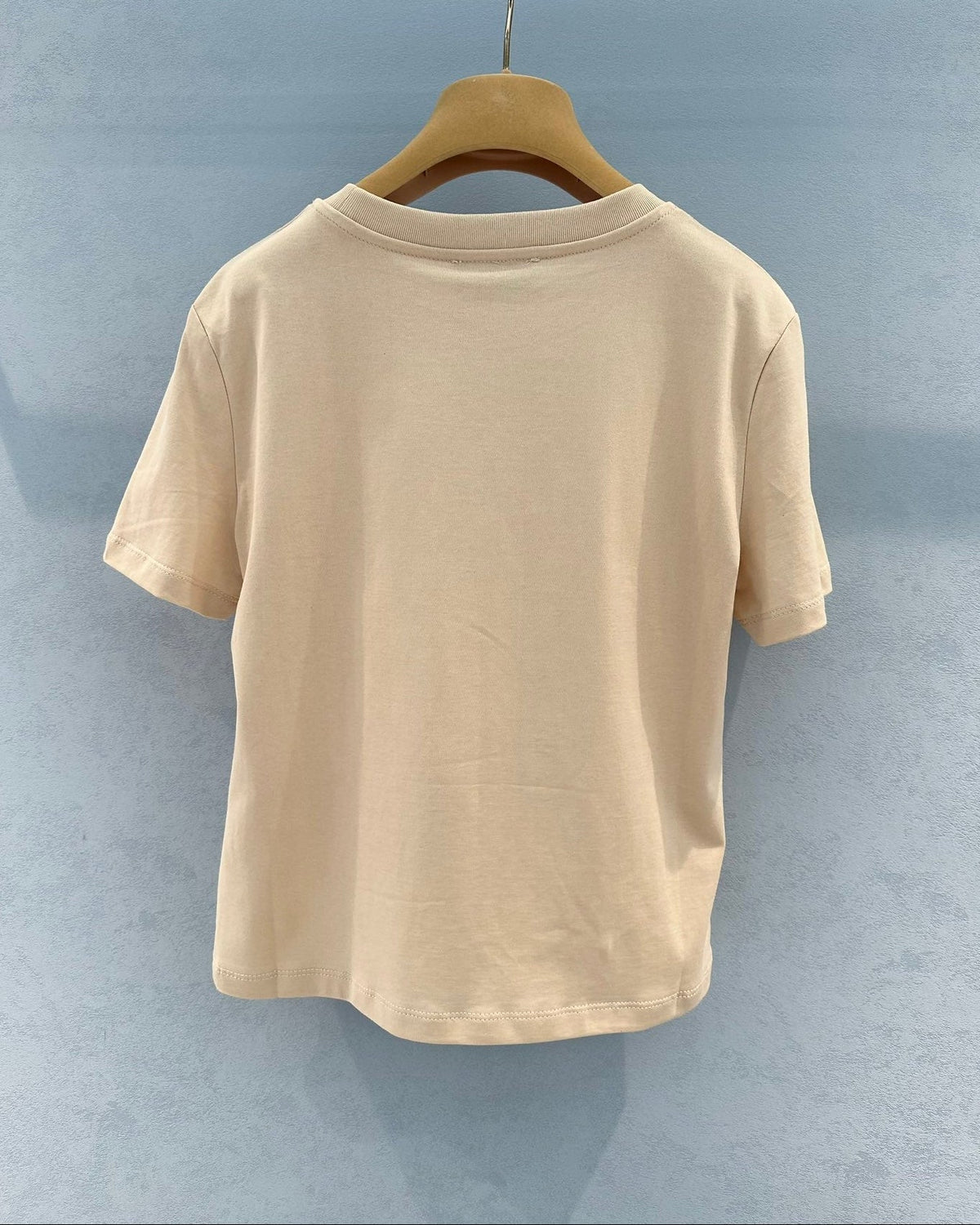 Embroidered cotton T-shirt