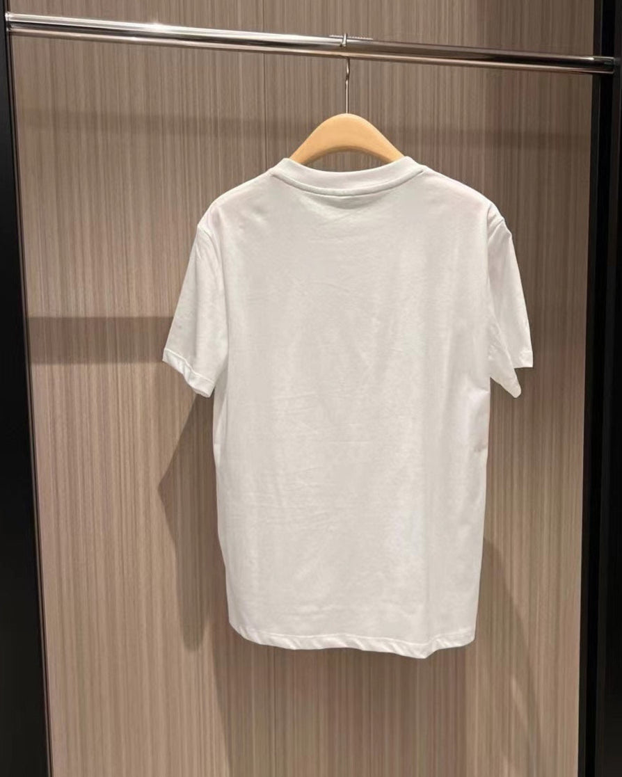 SEQUINED COTTON T-SHIRT