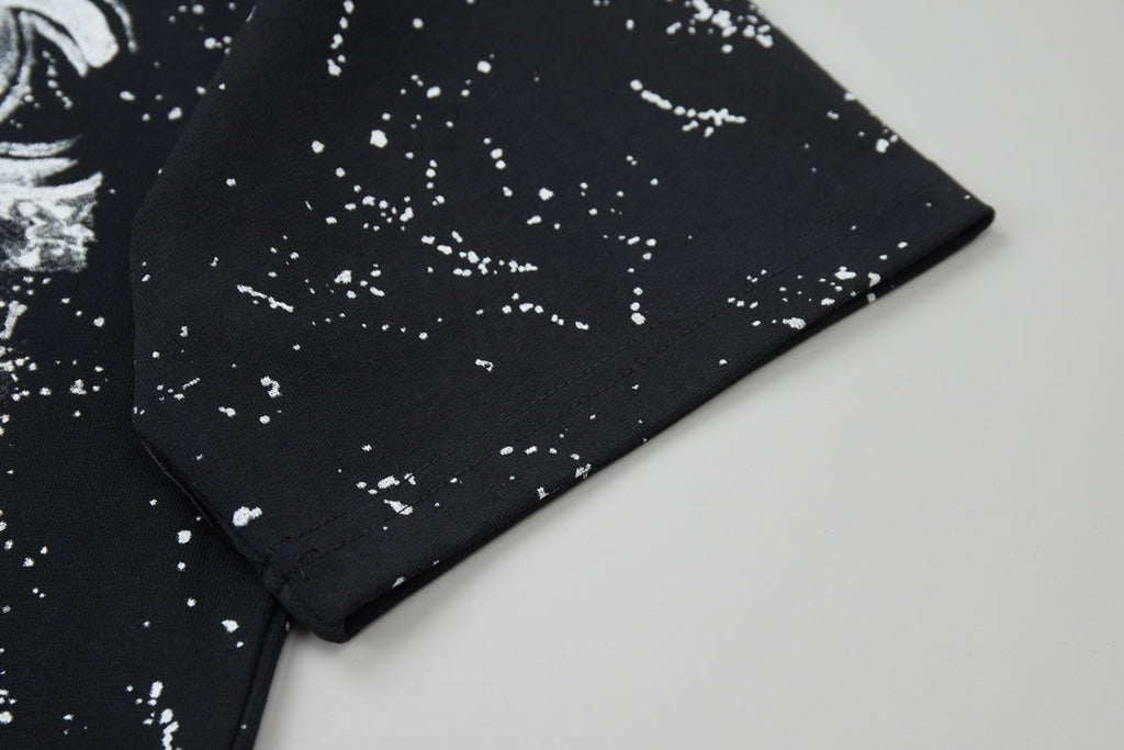 Black fashion T-shirt 0900