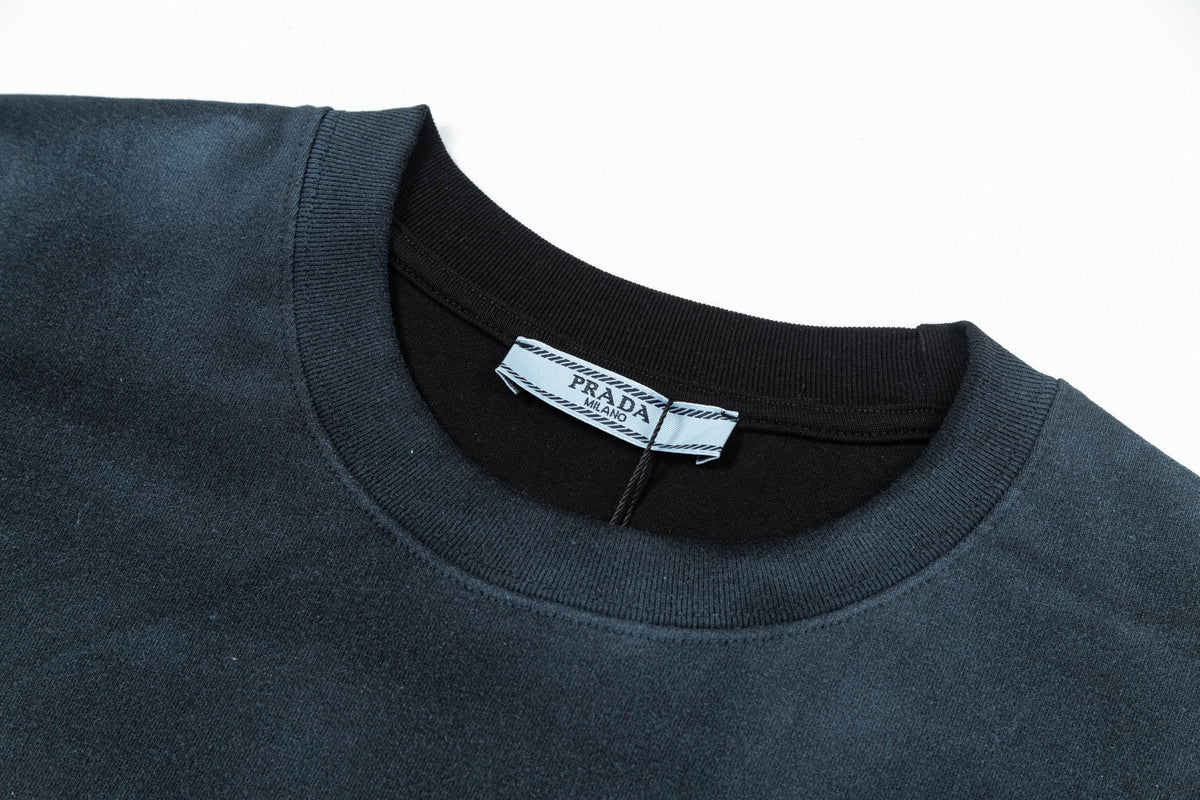 Gradient cotton T-shirt