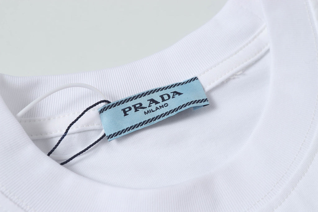 New cotton printed T-shirt
