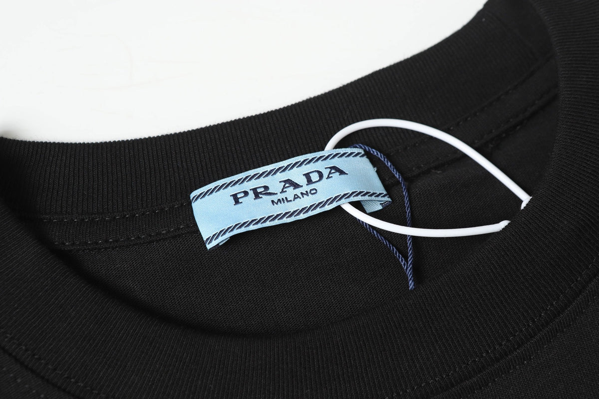 Pocket Printed Cotton T-Shirt