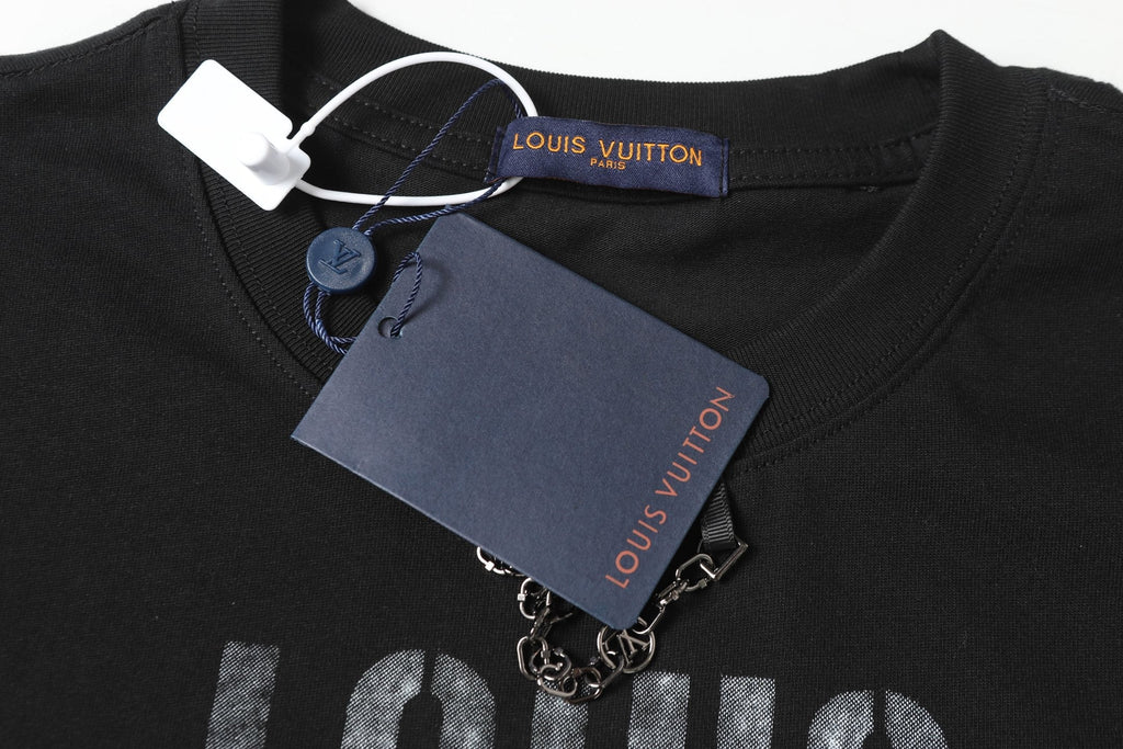 Chain cotton T-shirt