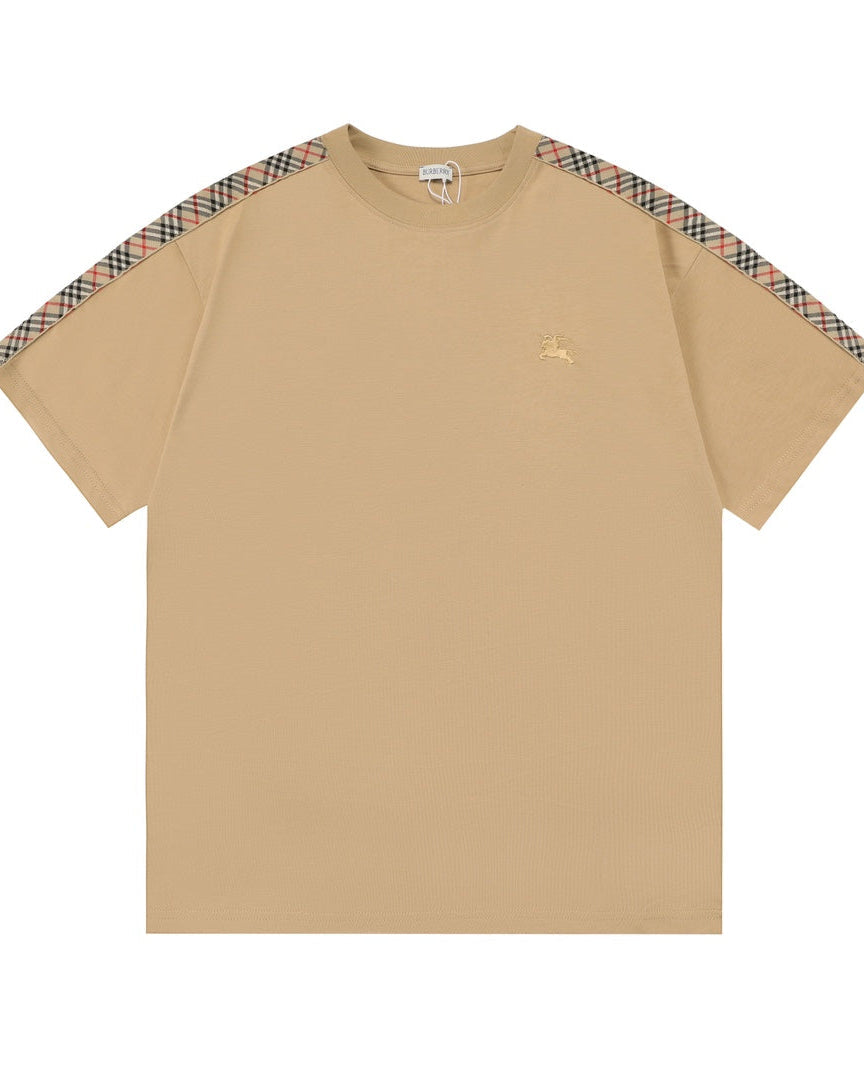 Embroidered classic sleeve T-shirt