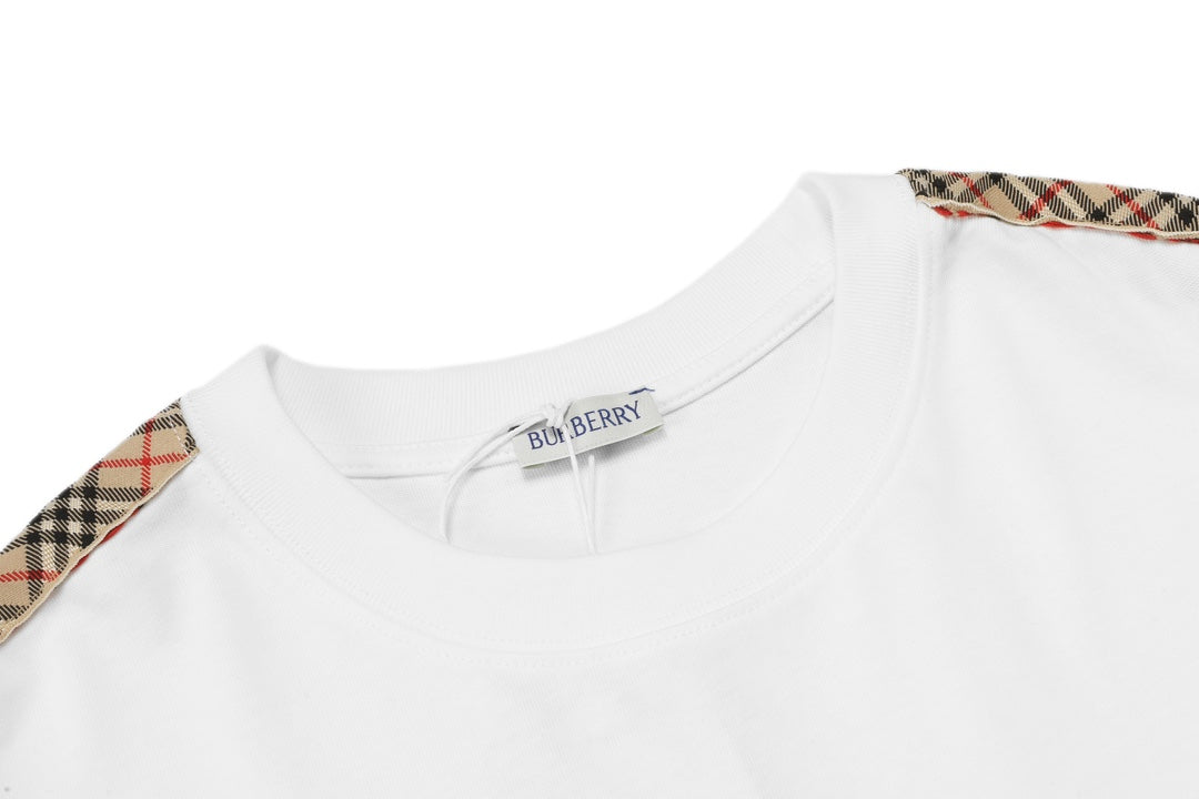Embroidered classic sleeve T-shirt