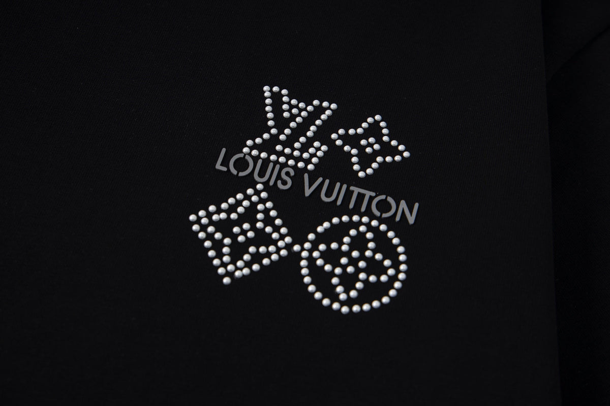 3D Pearl Embroidery T-Shirt