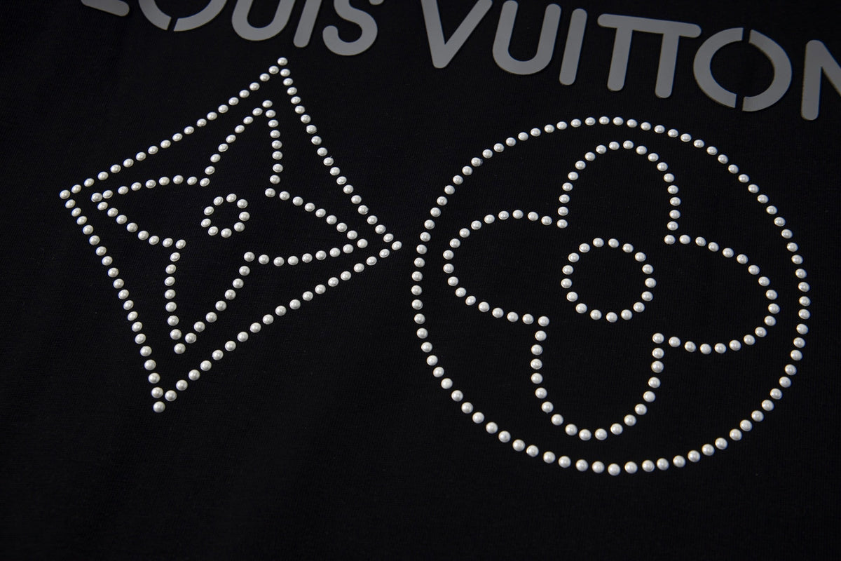 3D Pearl Embroidery T-Shirt