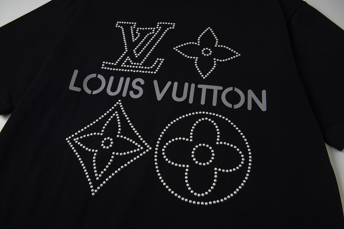 3D Pearl Embroidery T-Shirt