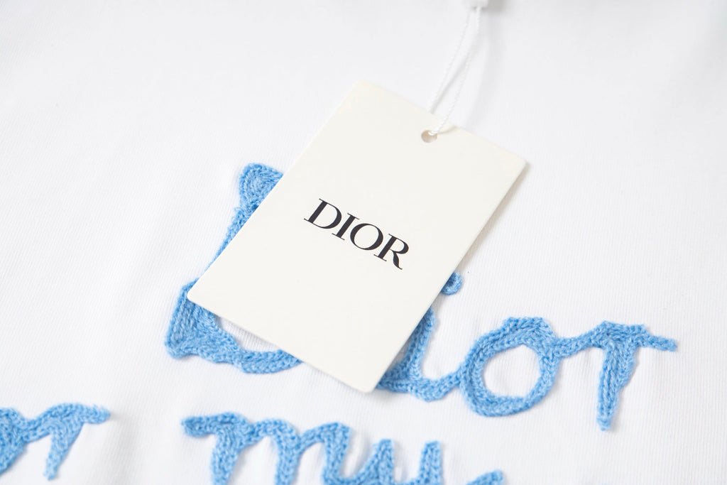 Embroidered cotton T-shirt