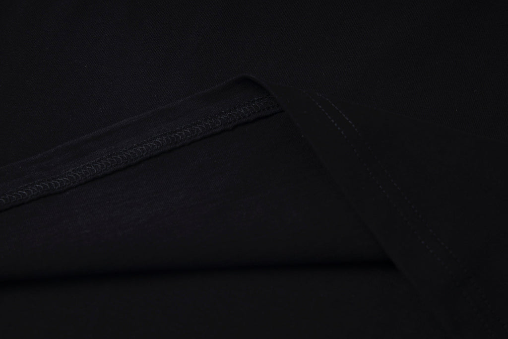 Embroidered pocket cotton T-shirt