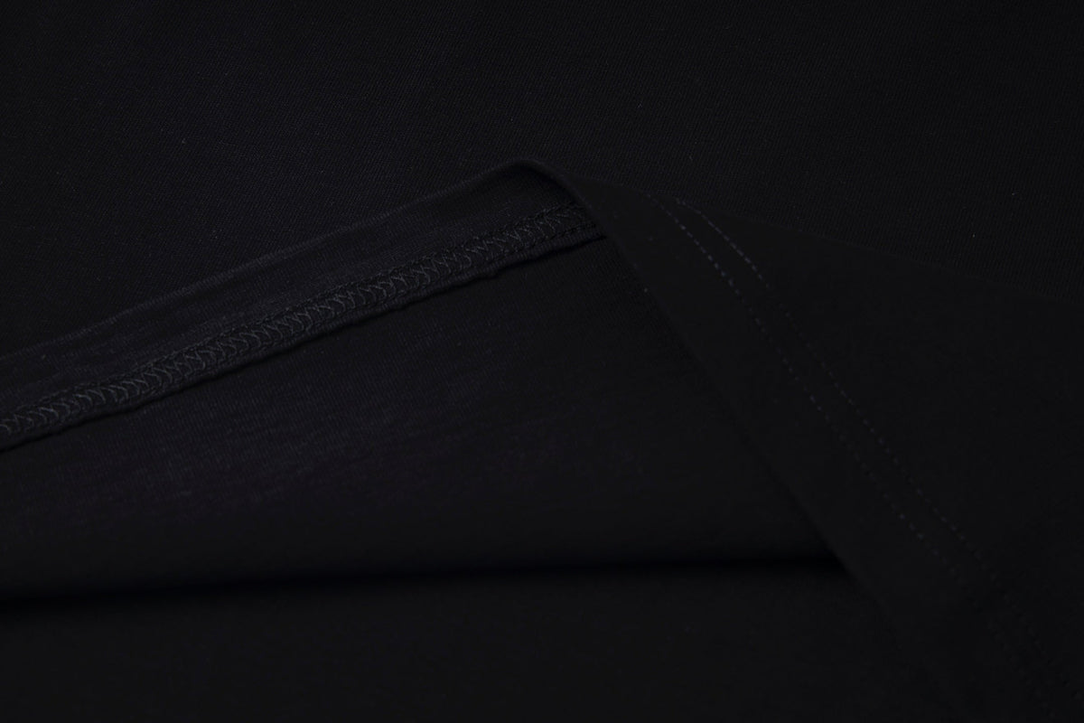 Embroidered pocket cotton T-shirt
