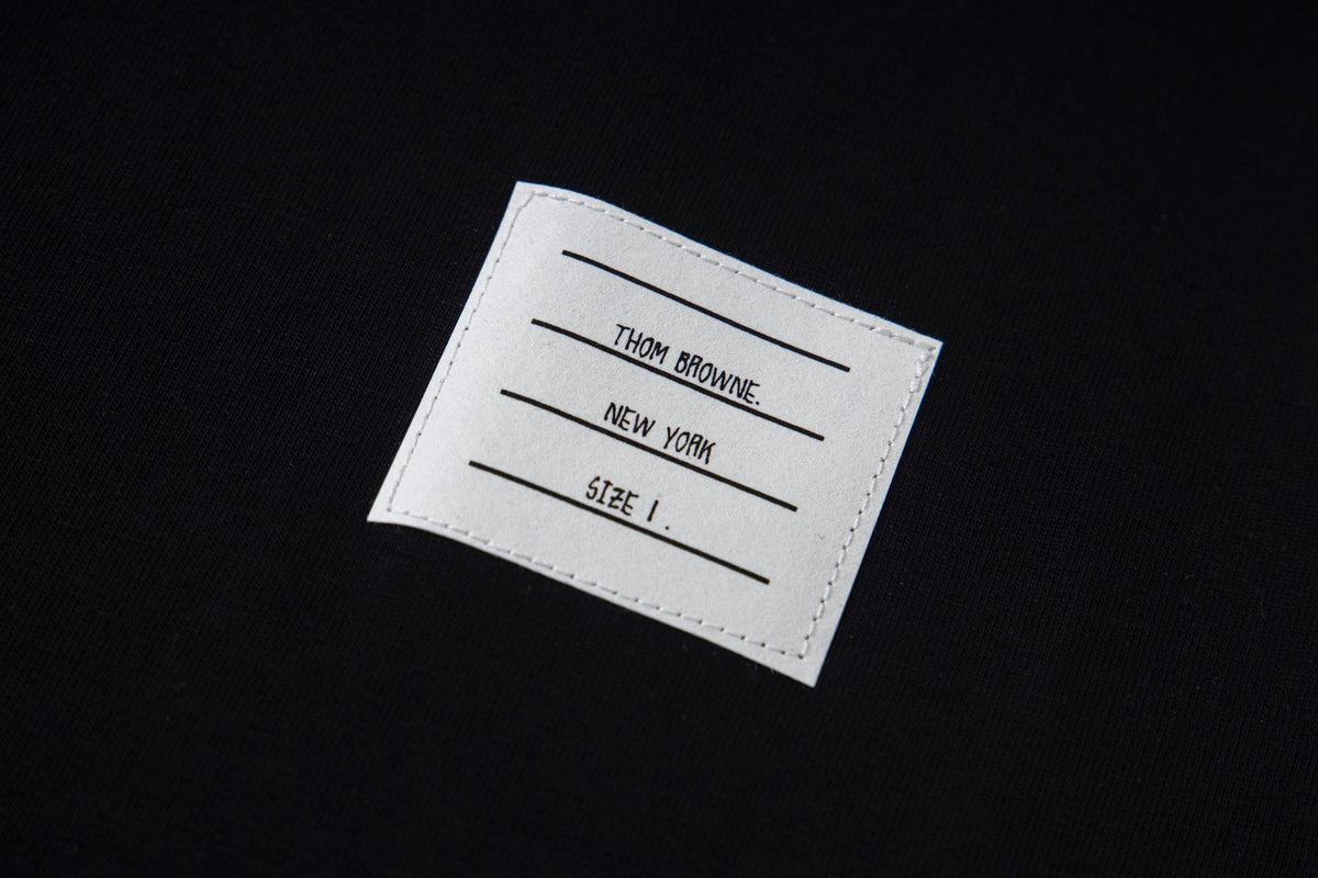 Embroidered pocket cotton T-shirt