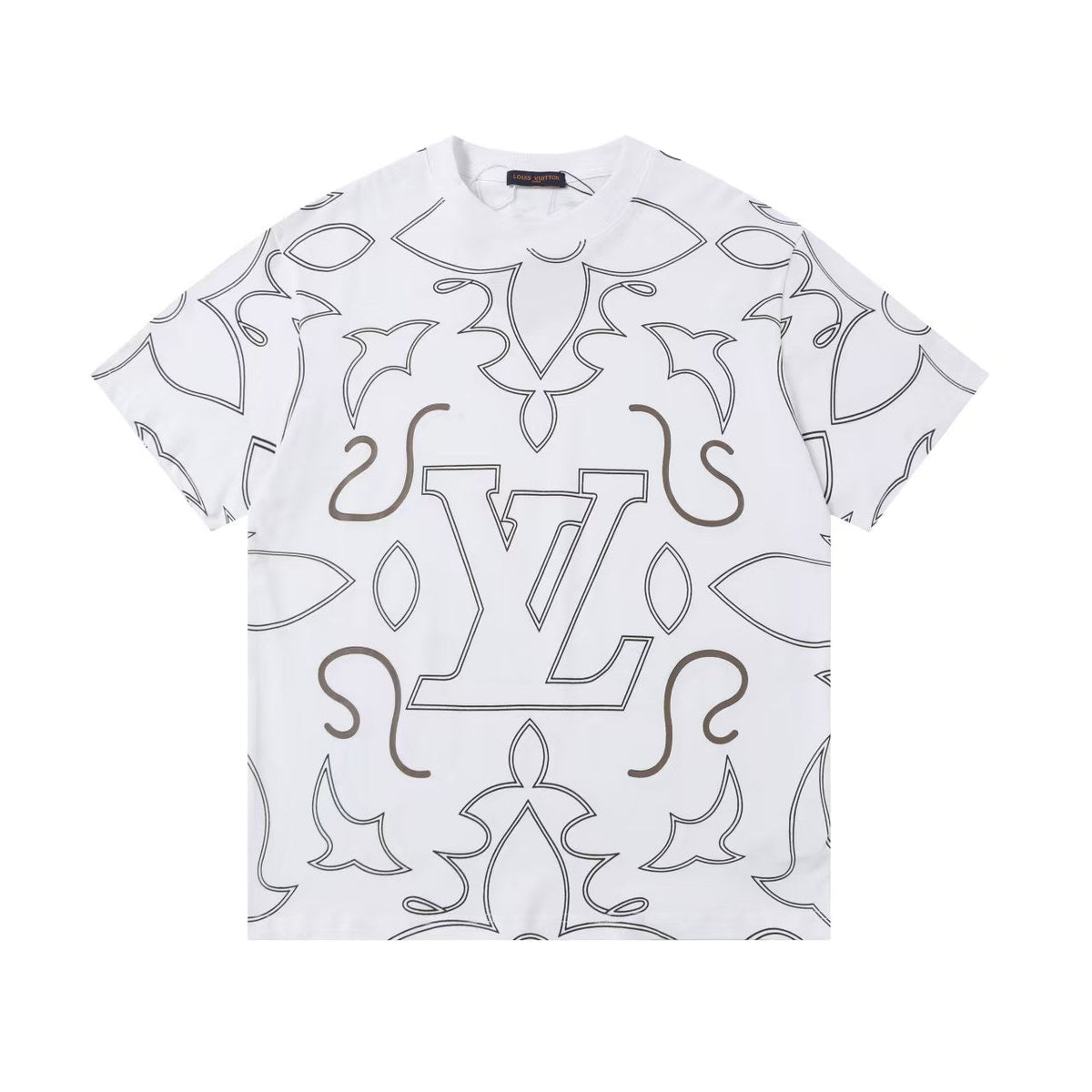 White fashion T-shirt 662