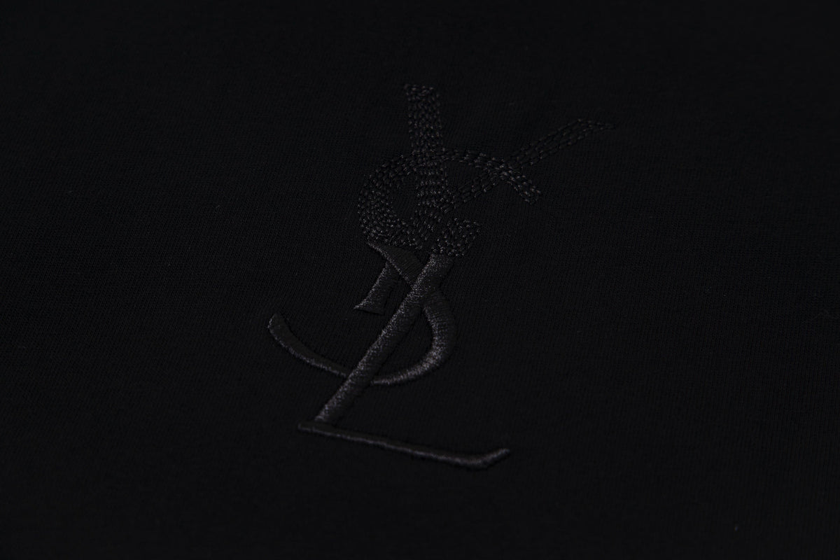 Embroidered cotton T-shirt