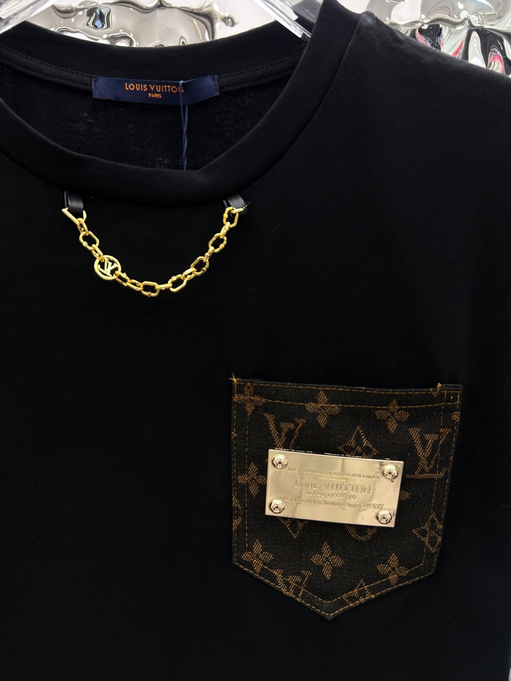 Printed pocket T-shirt