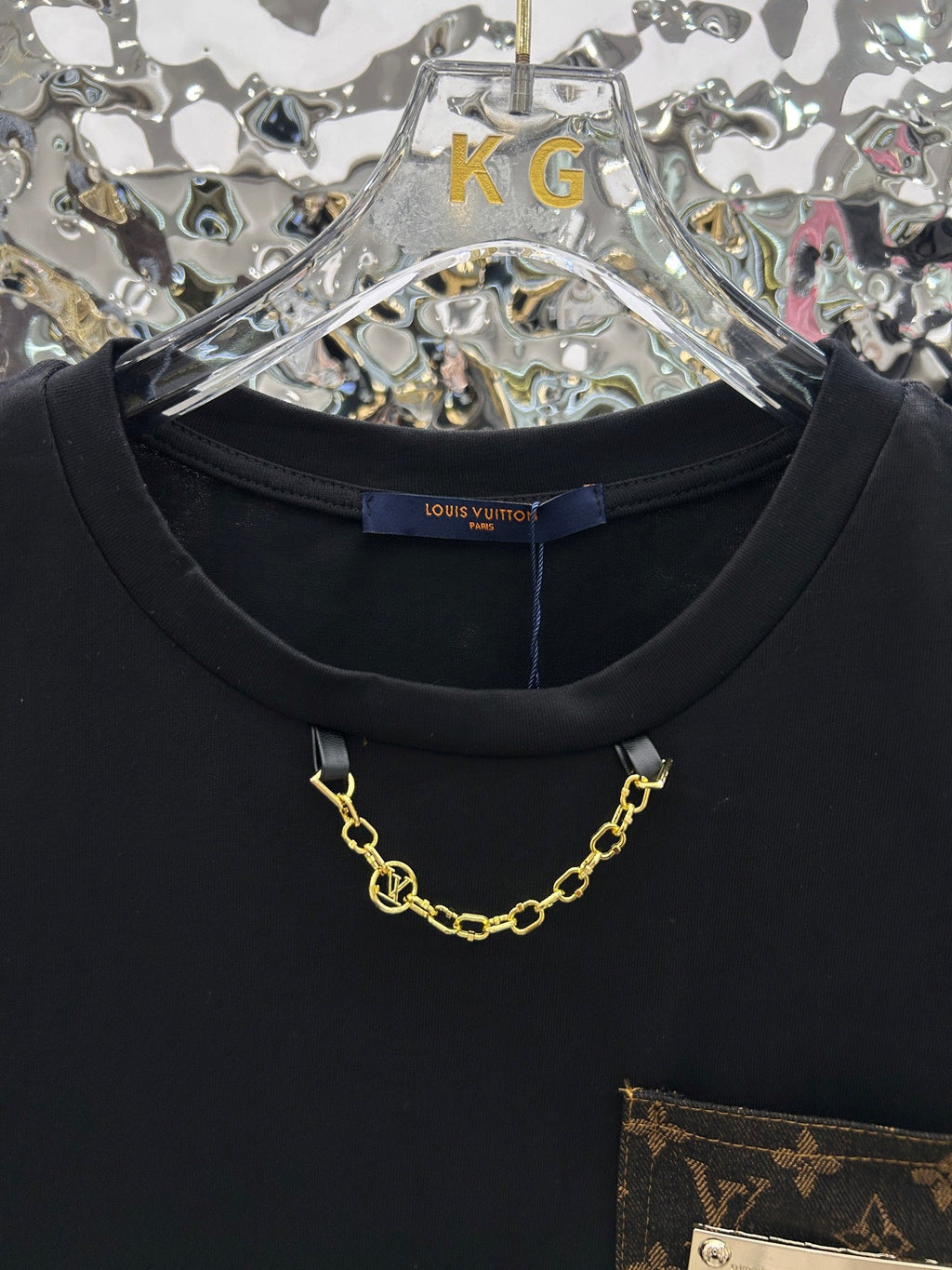 Printed pocket T-shirt