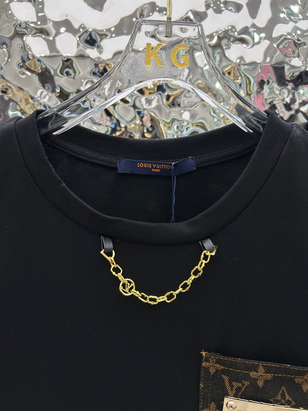 Printed pocket T-shirt