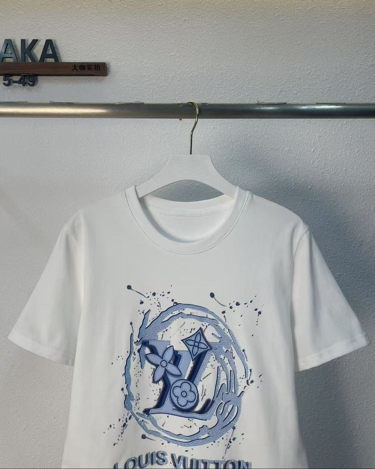 Diamond bean t-shirt
