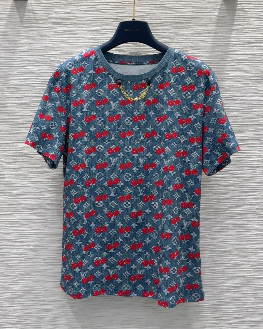 Cherry Print T-Shirt