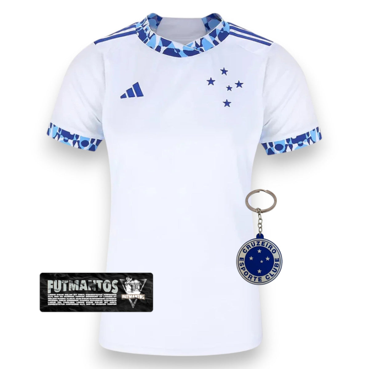 Camisa Cruzeiro II 24/25 Feminina Branca