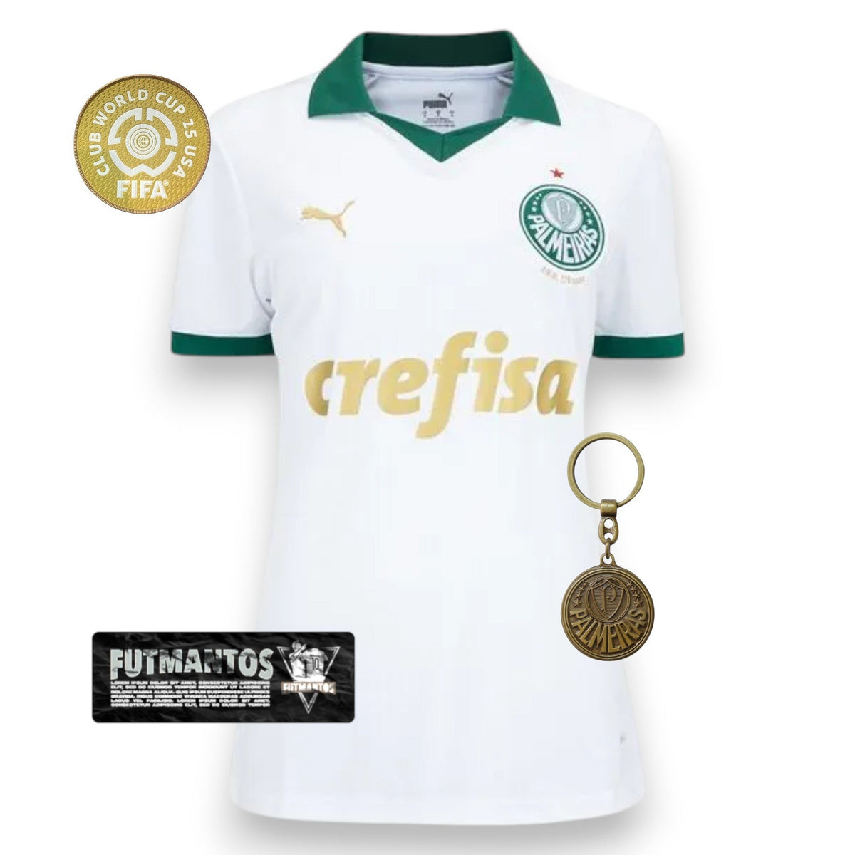 Camisa Palmeiras I 24/25 - Feminina  Super Mundial