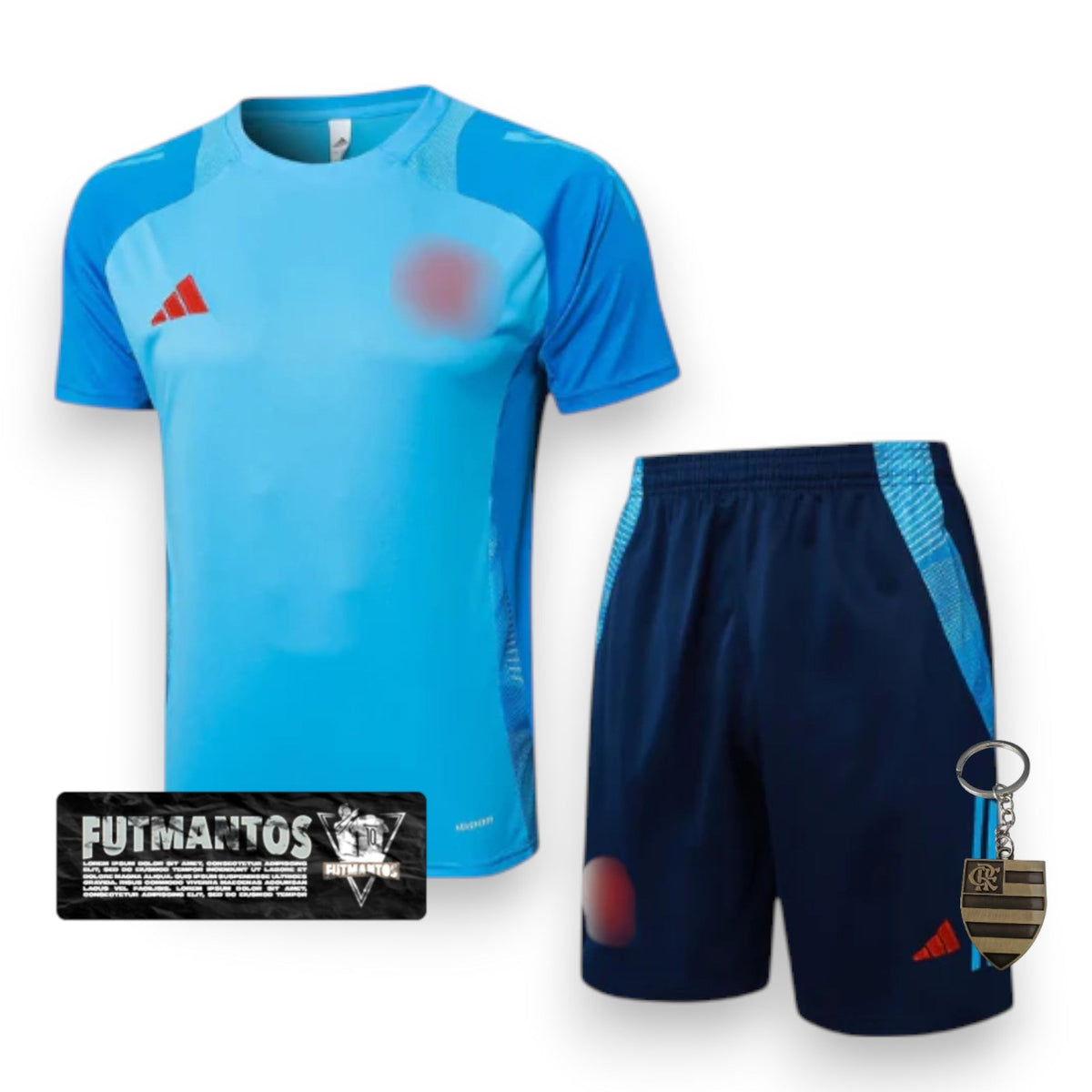 Conjunto Flamengo CRF Treino 25/26 - Azul