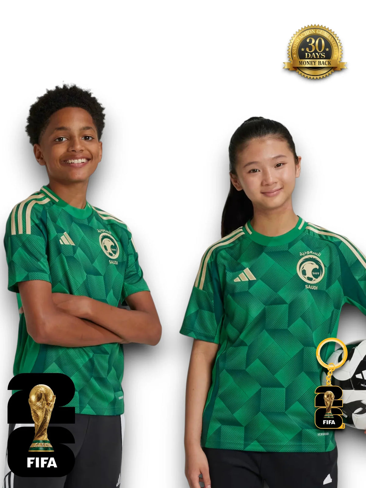 Kit Kids Saudi Arabia World Cup 2026 Jersey
