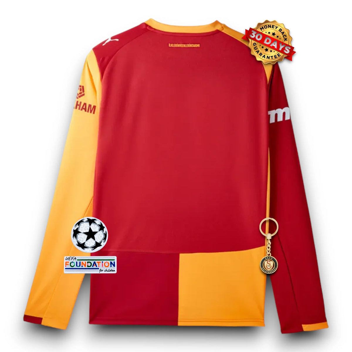 Galatasaray Home Jersey 2025/26 - Long Sleeve