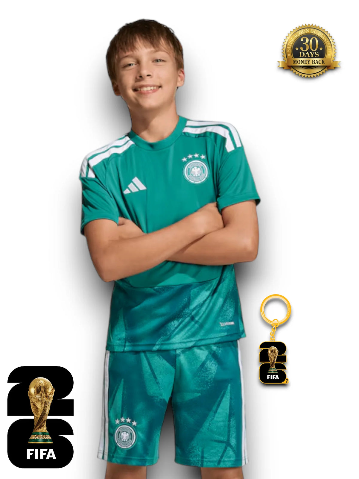 Kit Kids Germany World Cup 2026 Goalkeeper Jersey