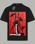 Art oil painting T-shirt