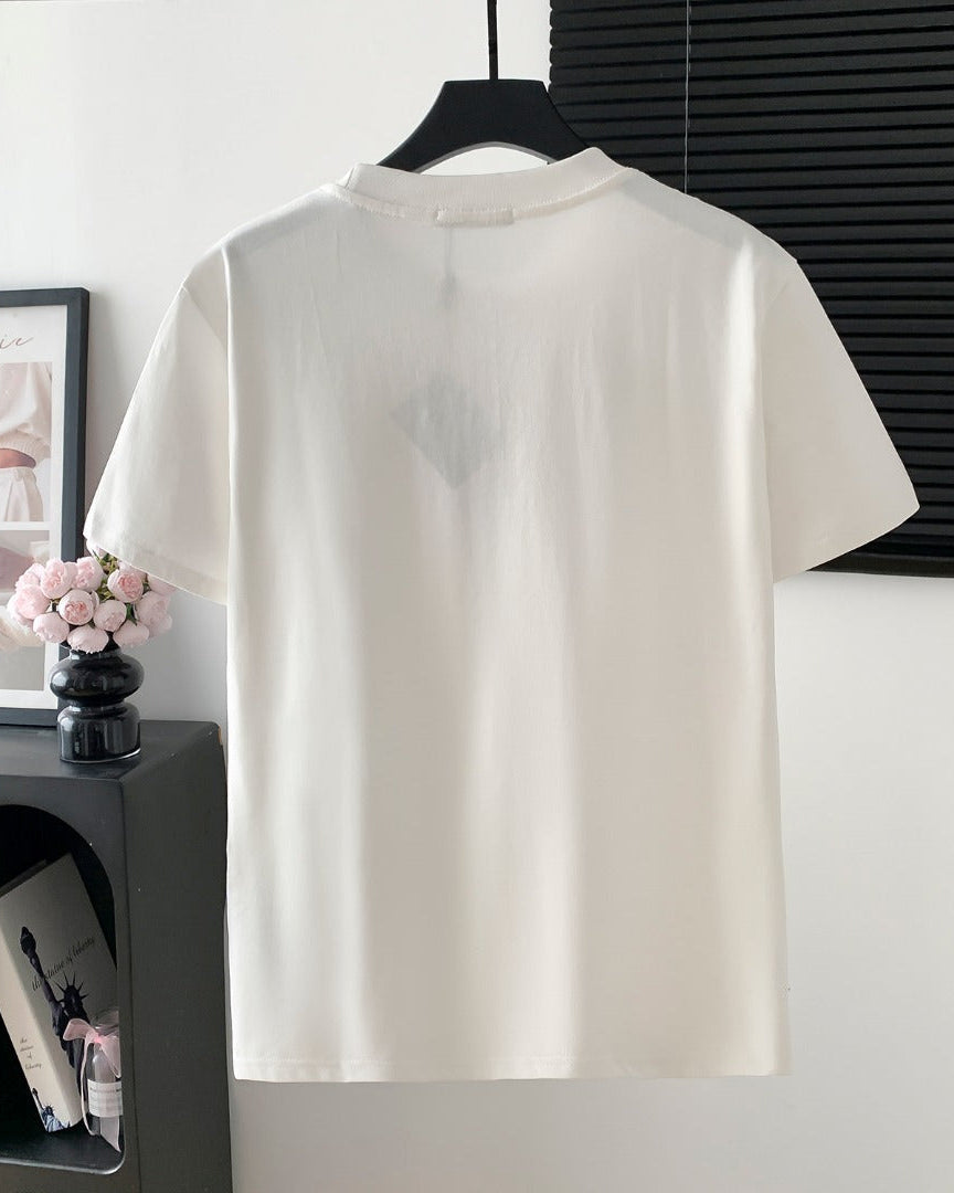 Diamond cotton T-shirt